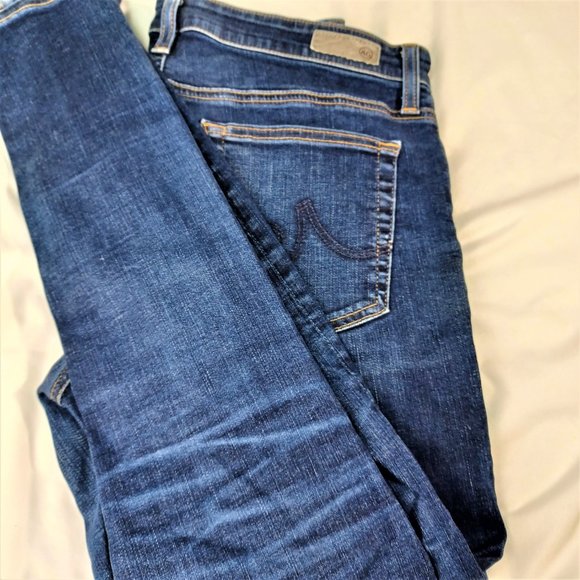 AG Adriano Goldschmied Jeans Farrah Skinny Ankle Size 30R - Picture 3 of 6